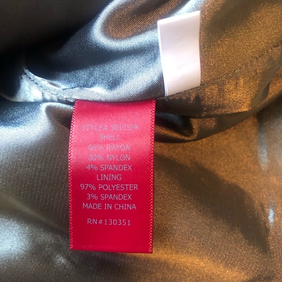 G.E.T Fly-Away Jacket in Heather Charcoal. Size Sm - Picture 5 of 5